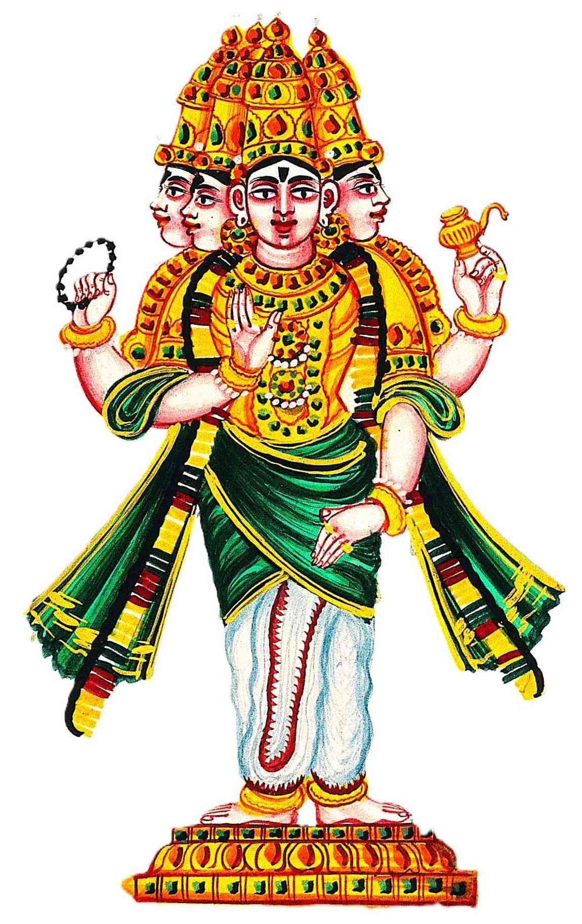 ভগবান ব্রহ্মা: বিশ্বসৃষ্টির রচয়িতা